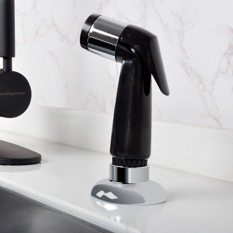 Black Kitchen Sprayer,Kitchen Sprayer Replacement,Side Sprayer for Kitchen Sink,Kitchen Sink