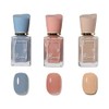Esmalte de uñas multicolor de secado rápido y sin hornear,