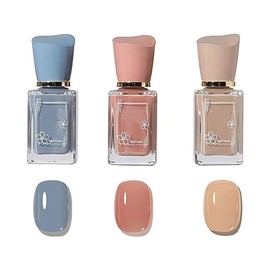Esmalte de uñas multicolor de secado rápido y sin hornear, hermoso aceite de uñas de cobertura total, laca de gel para esmalte de uñas, barniz de...  