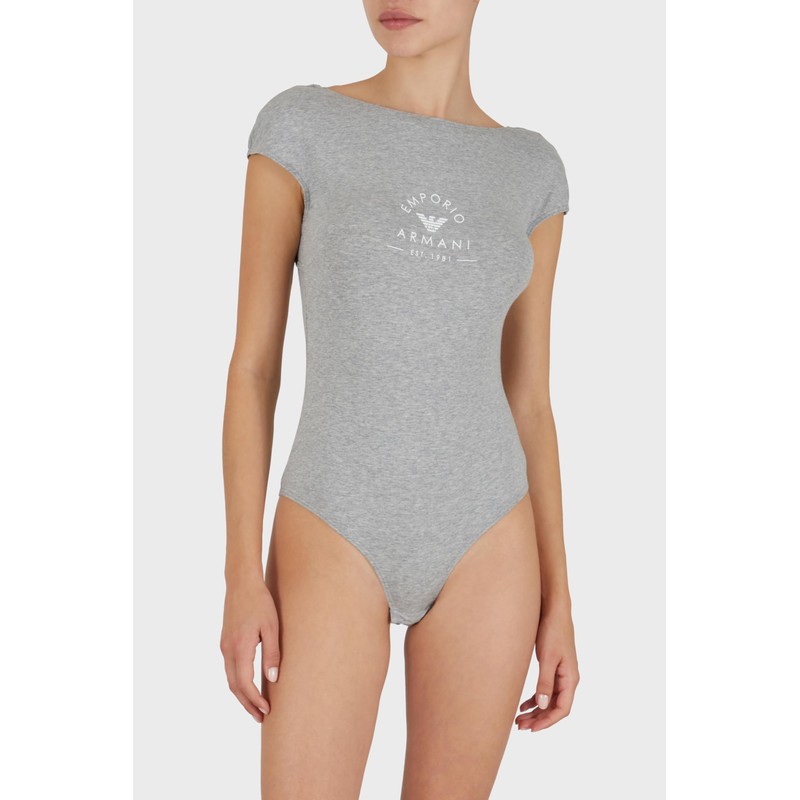 EMPORIO ARMANI Women's Iconic Stretch Cotton Logo Band Body Brief,