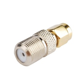 DHT Electronics 2pcs RF coaxial Coax Adapter SMA Male to F Female