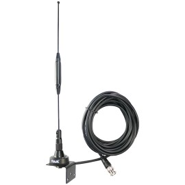 Universal TRAM 1091-BNC Scanner Trunk/Hole Mount Antenna Kit with BNC-Male Connector