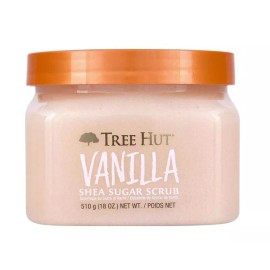 Tree Hut Vanilla Shea Sugar Exfoliating & Hydrating Body Scrub, 18 oz, Free Ship