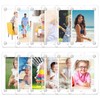 Xialvyu Pack of 12 Acrylic Magnetic Picture Frames, Double-Sided Fridge