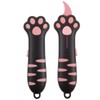 Cat Paw Box Cutter Retractable Cat Box Cutter with Cute