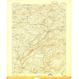 California Maps - 1891 Colfax, CA - USGS Historical Topographic Wall Art - 44in x 53in, Large Wall Art Map