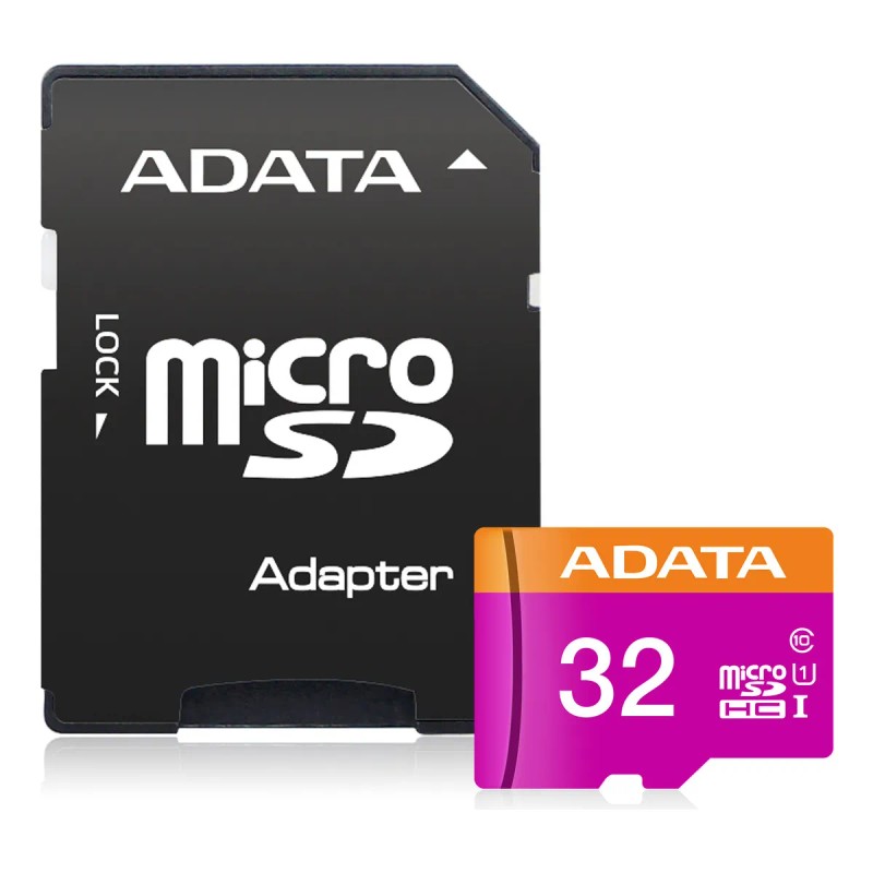 Tarjeta de memoria Adata AUSDH32GUICL10-RA1 Premier con adaptador SD 32GB
