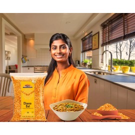 Rani Chana Dal (Split Desi Chickpeas without skin) 64oz (4lbs) 1.81kg