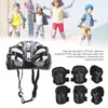 Topyond Protective Gear Set for Kids Adults, 7pcs Adult Roller