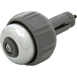 Ogi Industry Bar End Bell, Platinum Gray