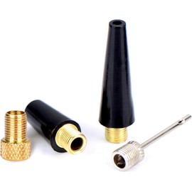 JZUNHN 4pcs Ball Pump Needle Set Needle Inflator Kit Needle Nozzle Adapter Portable Tire Inflabtor Air Comressor Air Nozzle Pump Adapter Kit for Inflatables, Sports Balls and Bicycles