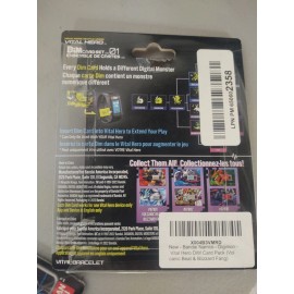 Bandai  Digimon Vital Bracelet Dim Card Vol.1 Volcanic Beat&Blizzard Fang F/S JapanNEW