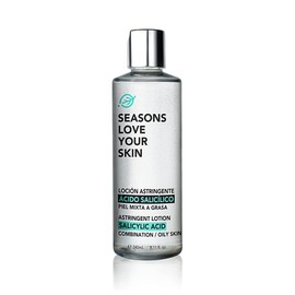 Seasons Love Your Skin Locion Astringente Spot Healing Acido Salicilico, 240 ml