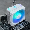 JONSBO CR1000 EVO Color CPU Cooler White,Silent Series CPU Air