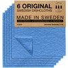 SUPERSCANDI Made in Sweden Dish Cloths Eco-Friendly Paper Alternative Blue