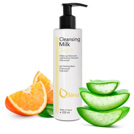 Cleansing Milk Make-Up Remover Brightening Makeup Remover Micellar Milk Facial Cleanser for Sensitive Skin Cleanser Vegan 200 ml