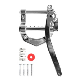 Guitar Tremolo Vibrato Bridge Tailpiece with Small Rocking Rod Jazz Electric Guitar Bridge Tailpiece