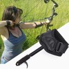 Elong Compound Bow Quick Shot Release Buckle Strap Black Trigger