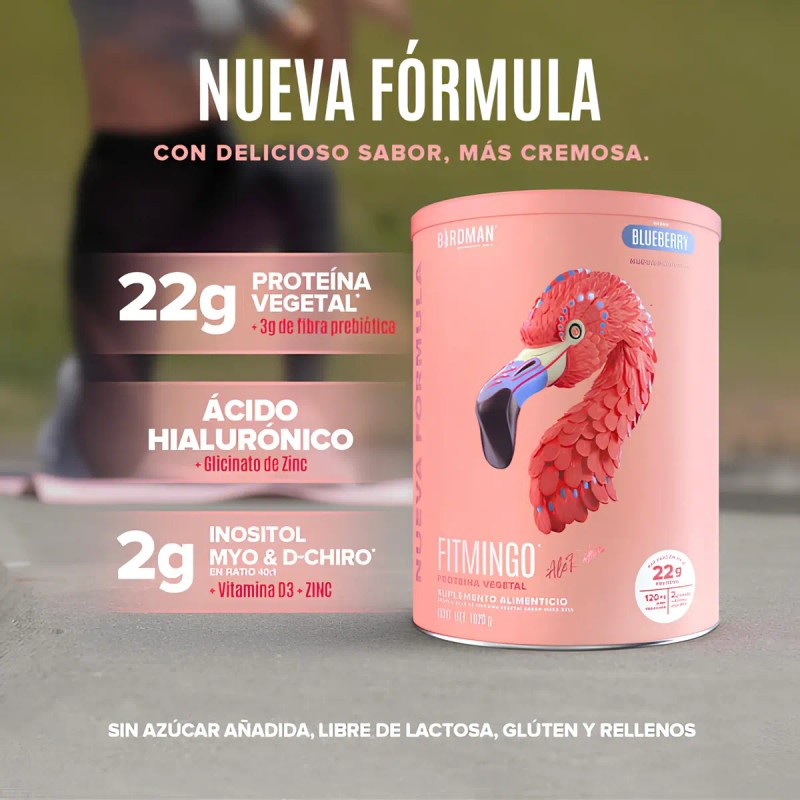 Kit Creatina Mujer Inositol Proteína 02kg Birdman