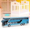 Electric 1:32 Alloy Doubledecker Bus Model Toy with Light Music