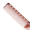 3pcs Space Aluminum Comb Set AntiStatic Wide Fine Tooth Hair