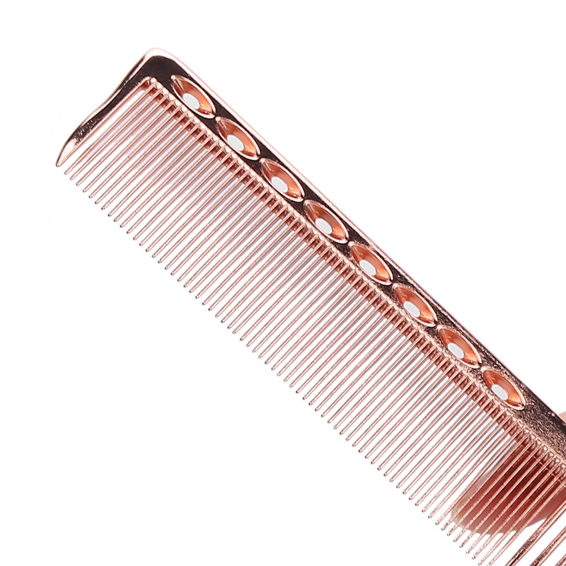 3pcs Space Aluminum Comb Set AntiStatic Wide Fine Tooth Hair