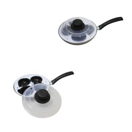 Ultimate 4-Cup Non-Stick Egg Poacher Pan – Effortless, Gourmet Poached Eggs at Home!