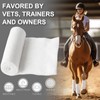 Abbylike 12 Pack Cotton Horse Leg Wraps Liner 30"X 36"