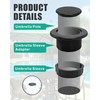 Patio Table Umbrella Hole Ring Plug Cap Set, Outdoor Parasol