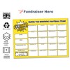 Pack of 10 Football Team Scratch Cards - Large A5