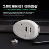 143 Slim Wireless Mouse Bluetooth Panda Mouse, Portable Mobile Optical