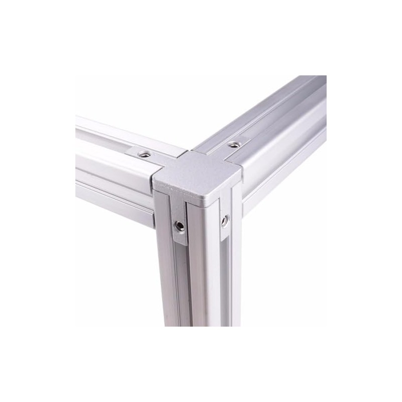 PZRT 4PCS 4040 Aluminum Profile 3D Connector T-Slot Triple Angle