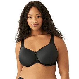 Wacoal Women's Plus-Size Basic Beauty Spacer Contour Bra, Black, 30E