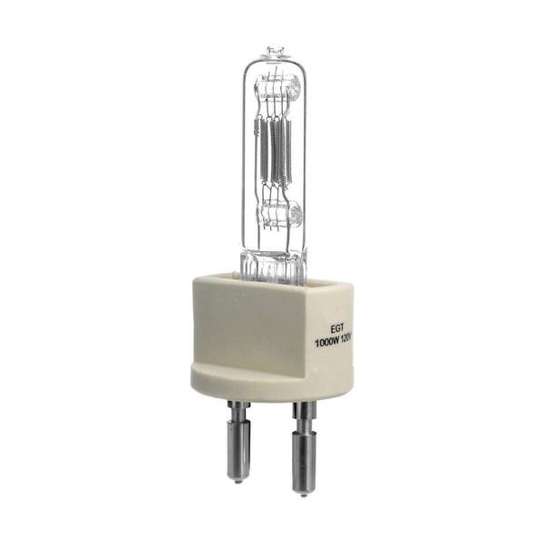 ARRI EGT 1,000 Watt, 120 Volt Quartz Halogen Lamp, 3200 deg.K., Approximate Life: 250 Hours