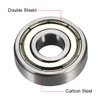 sourcing map 2pcs 609ZZ Ball Bearing Double Shield 9mm x