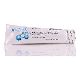 Gel Antimicrobiano Anasept Para Heridas En La Piel 3 Oz Tubo