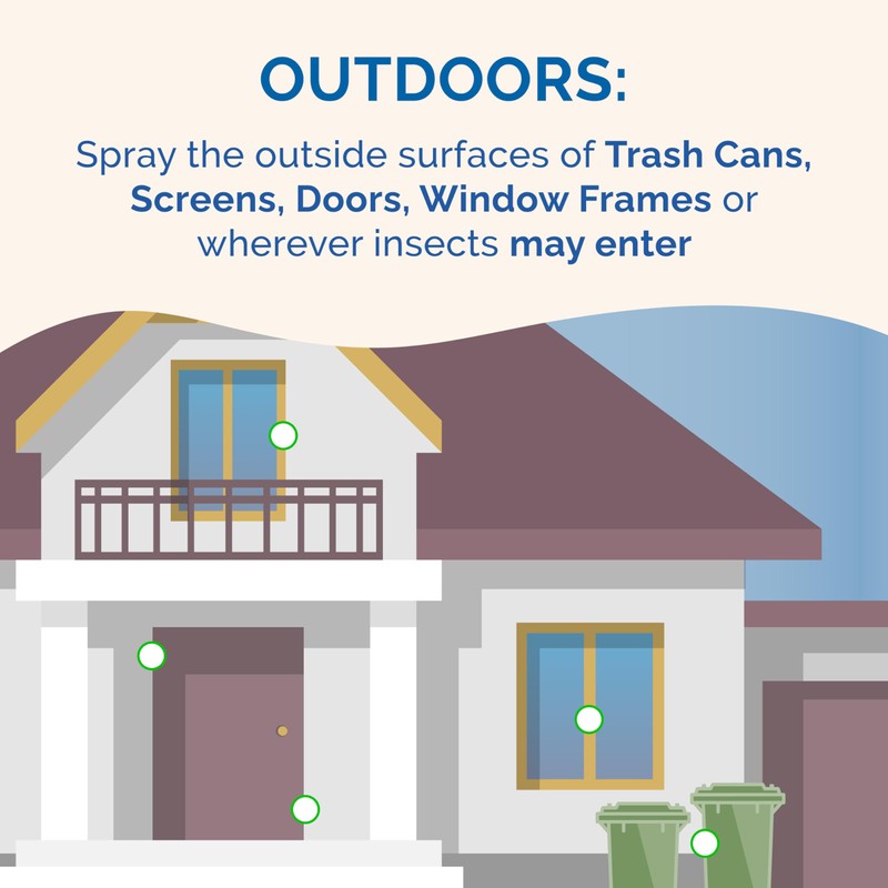 Hot Shot Flying Insect Killer, 15 Ounces, Aerosol Formula Kills