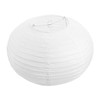 DOITOOL Round Paper Lanterns White Round Paper Japanese Pendant Lamp