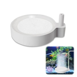 SIGANDG Aquarium Air Stone 50 mm Quarium Nano Air Stone for Aquariums Mute Aquarium Airstone Set Sand Plate Bubble Tray for Aquariums