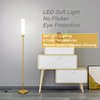 Nukanu Floor Lamp with Remote Control,Bright Floor Lamps for Living