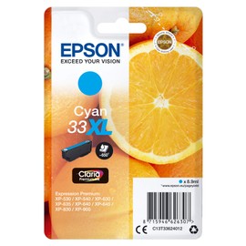 Epson Original 33 ink orange, XP-530 XP-630 XP-635 XP-830 XP-540 XP-640 XP-645 XP-900 XP-7100