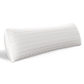 ZonLi Memory Foam Body Pillow for Adults, Long Pillow for Bed, Firm Body Pillow for Side Sleeper, Elegant Quilted Full Length Body Pillows Large -20x54 inch, White