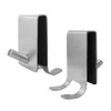 Shower Door Hooks, 2 Pack Triple Shower Towel Hook for