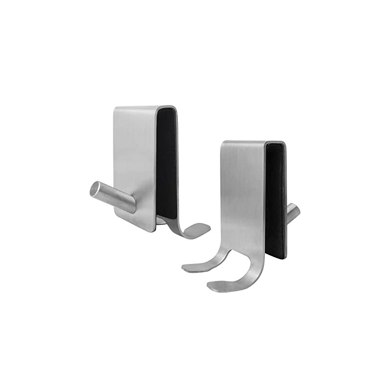 Shower Door Hooks, 2 Pack Triple Shower Towel Hook for