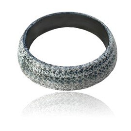 ZNDAW ID 60mm Car Exhaust Gasket, High Grade Graphite Flange Gasket Seal Muffler Ring for Piping Connection, Leakproof Manifold Exhaust Donut Gaskets Replacement for SUV Truck RV