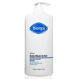 Bioga Moisture Body Wash & Hair, 1.5L, 1ea / 바이오가 모이스춰 바디워시 앤 헤어, 1.5L, 1개