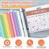 6720 PCS Small Dot Stickers Round Color Coding Labels Circle