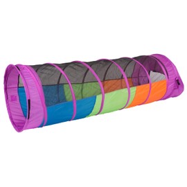 Pacific Play Tents 20407 Kids Peek-A-Boo I See You 6' Crawl Tunnel - Multicolor