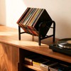 8OOKUAIO Vinyl Record Shelf - Heavy Duty Metal LP Holder