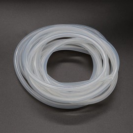 VictorsHome Silicone Tubing, 4mm ID x 6mm OD, 16.4ft (5m) Length, Flexible Silicone Rubber Tube Water Air Hose Pipe for Pump Transfer Transparent